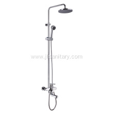 Single Handle Modern Brass Chromed Bathroom Shower Faucet